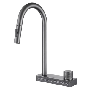 Смеситель ABBER Wasser Kreis AF8114NG для кухни с выдвижной лейкой